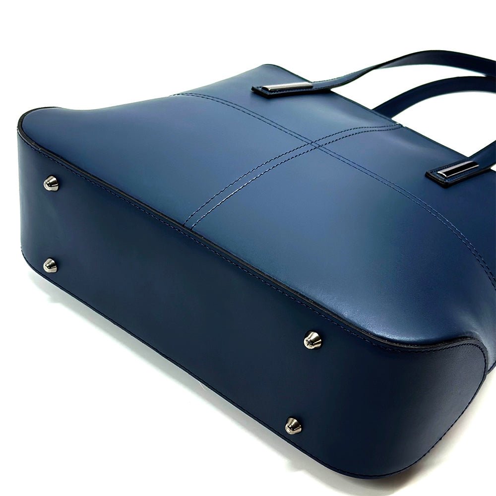 Linea Italian Leather Tote Bag - Leather Italiano