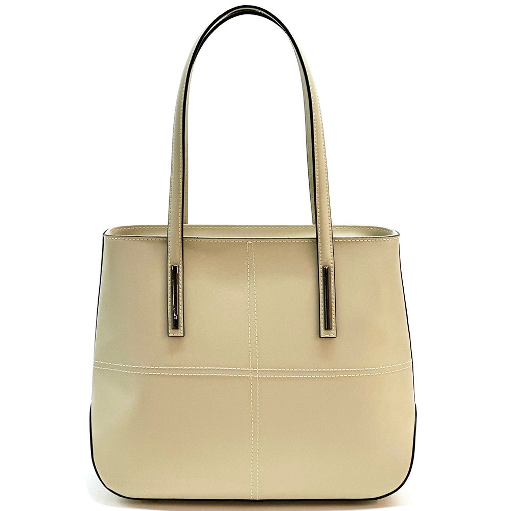 Linea Italian Leather Tote Bag - Leather Italiano