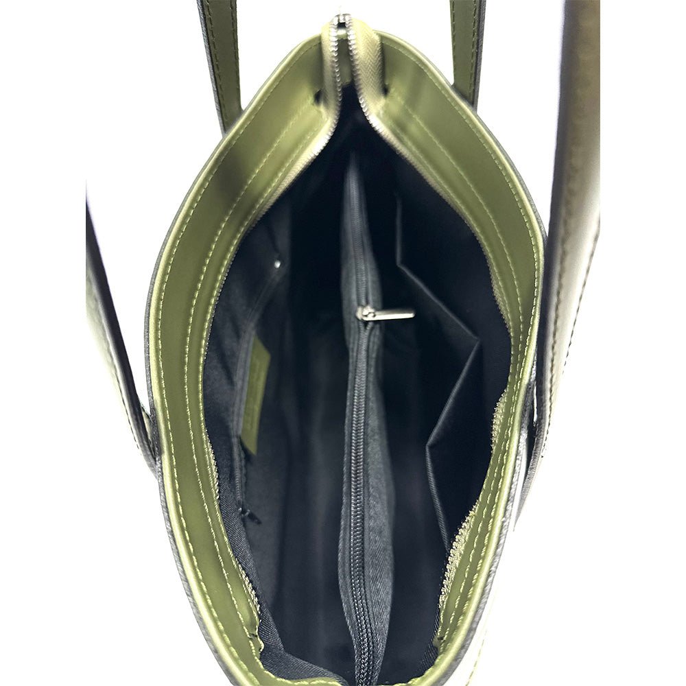 Linea Italian Leather Tote Bag - Leather Italiano