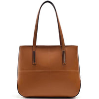 Linea Italian Leather Tote Bag - Leather Italiano