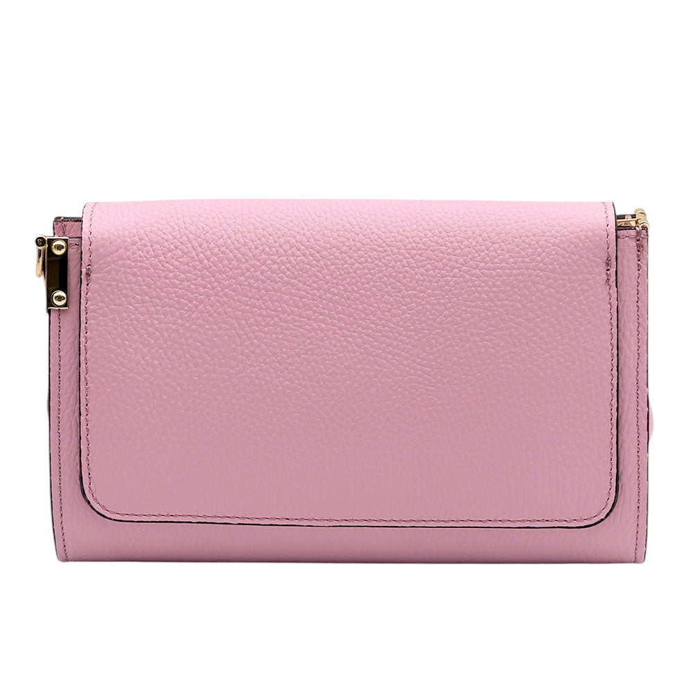 Liorenza Bow Cow Leather Crossbody Bag - Leather Italiano