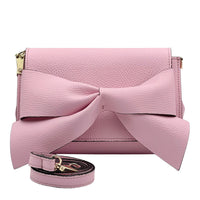 Liorenza Bow Cow Leather Crossbody Bag - Leather Italiano