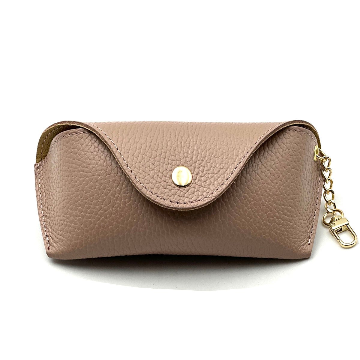 Lisetta Clip-On Italian Leather Glasses Case - Leather Italiano