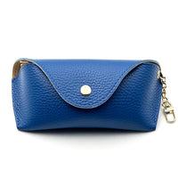 Lisetta Clip-On Italian Leather Glasses Case - Leather Italiano