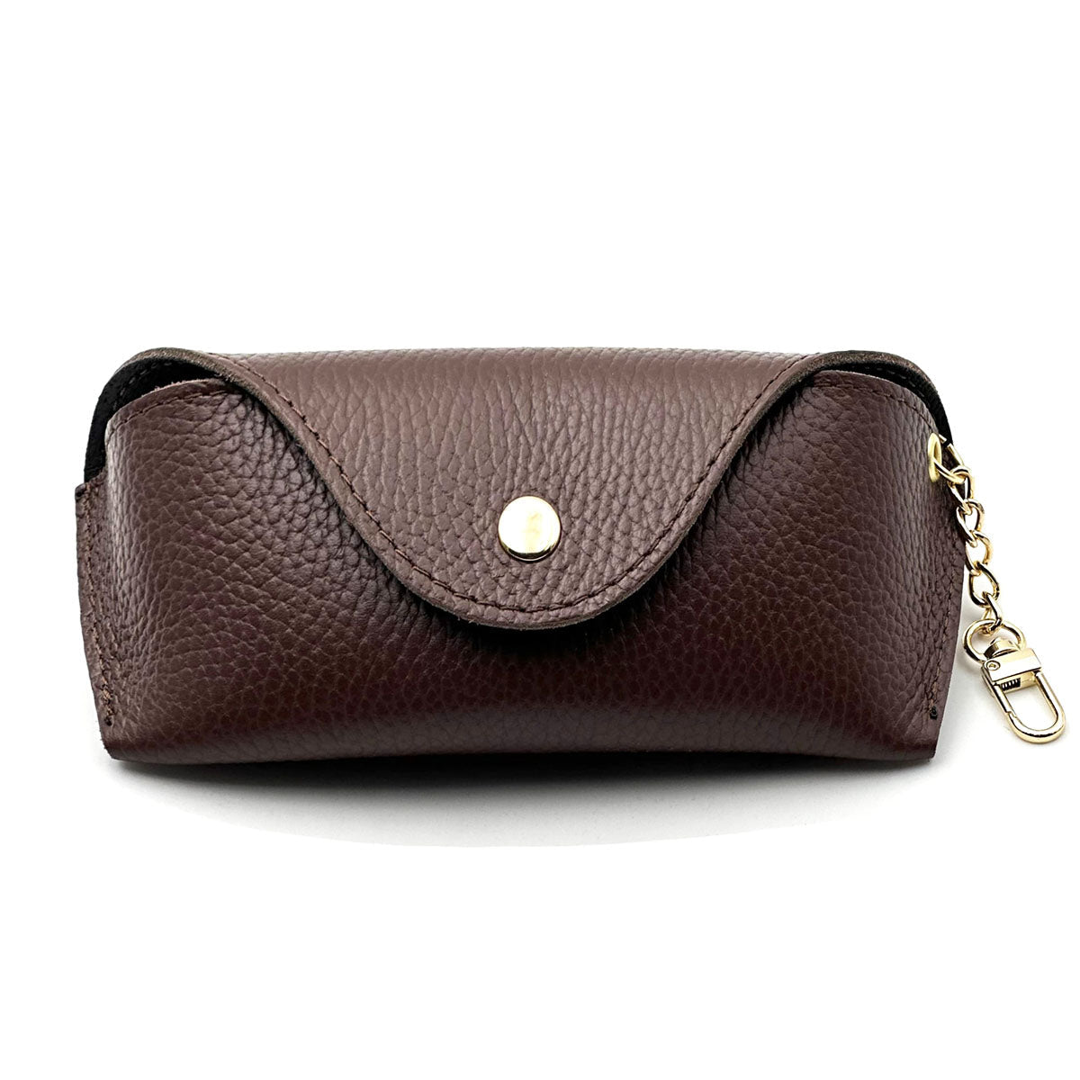 Lisetta Clip-On Italian Leather Glasses Case - Leather Italiano