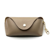 Lisetta Clip-On Italian Leather Glasses Case - Leather Italiano