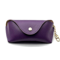 Lisetta Clip-On Italian Leather Glasses Case - Leather Italiano
