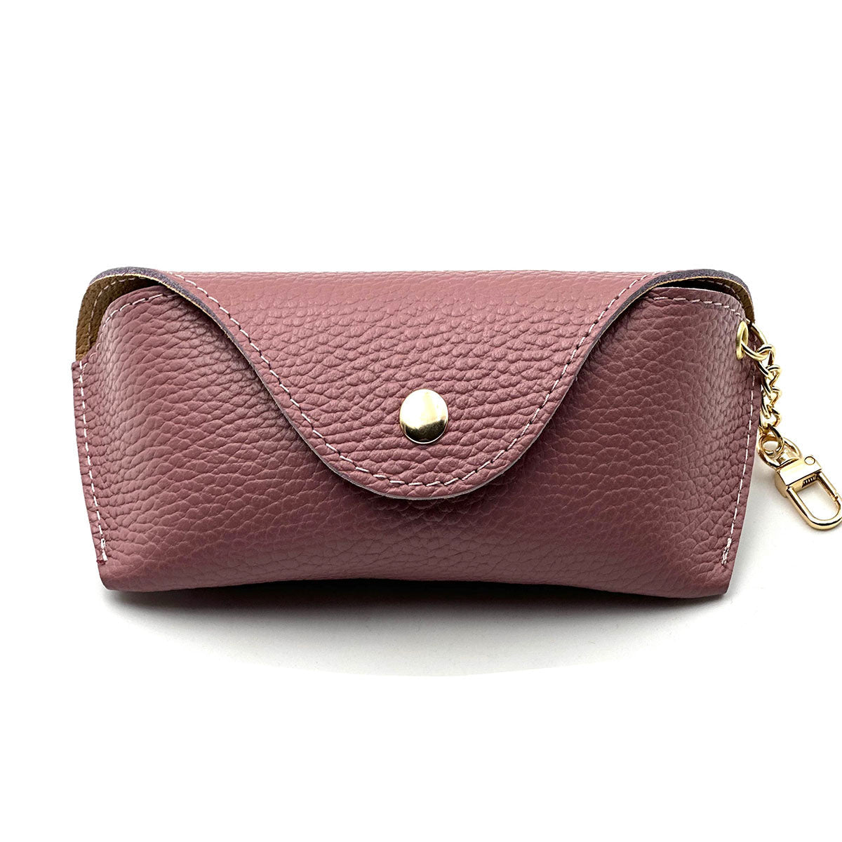 Lisetta Clip-On Italian Leather Glasses Case - Leather Italiano