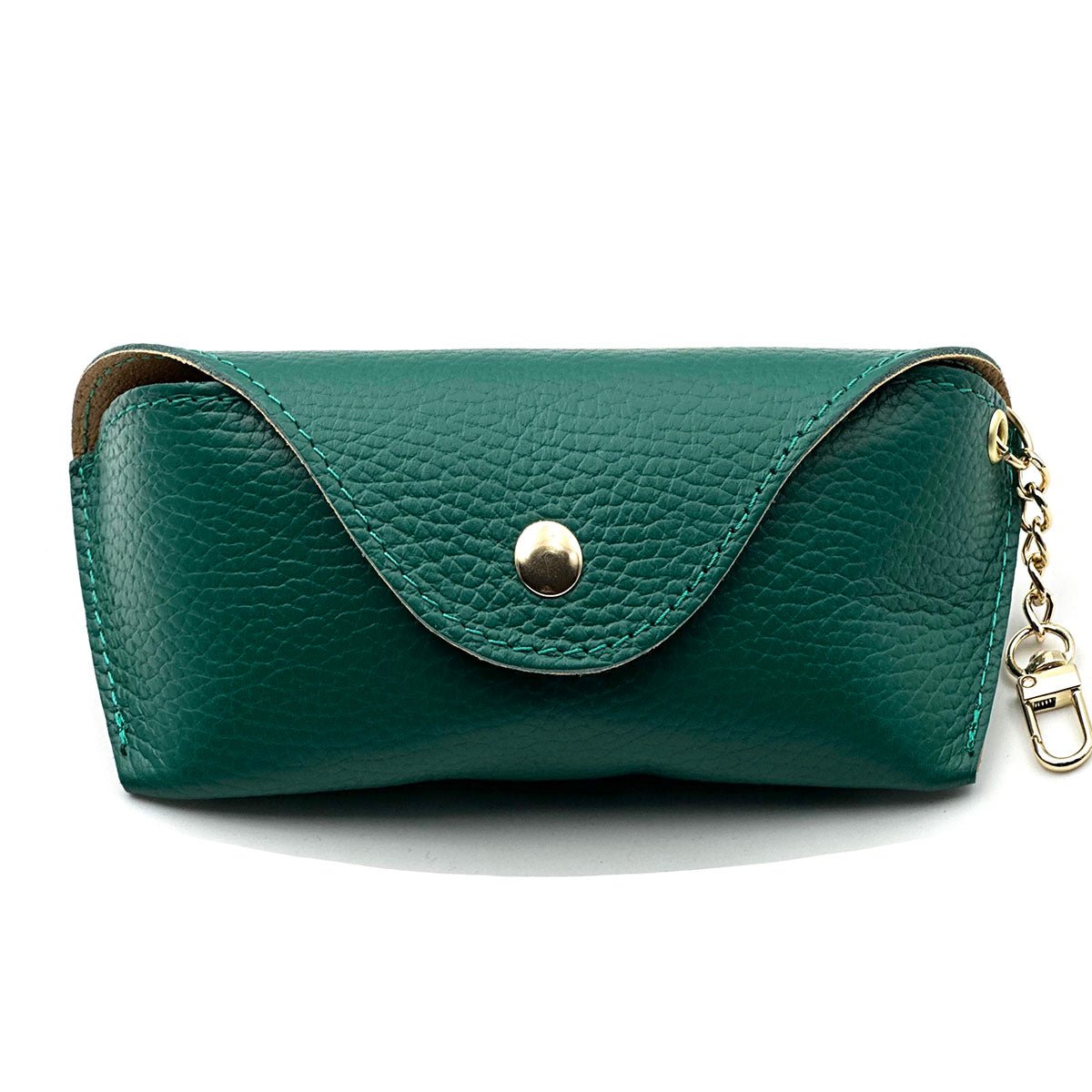 Lisetta Clip-On Italian Leather Glasses Case - Leather Italiano