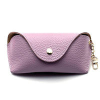 Lisetta Clip-On Italian Leather Glasses Case - Leather Italiano