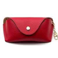 Lisetta Clip-On Italian Leather Glasses Case - Leather Italiano