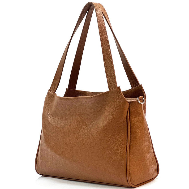 Livia Leather Bag – Minimalist Italian Elegance - Leather Italiano