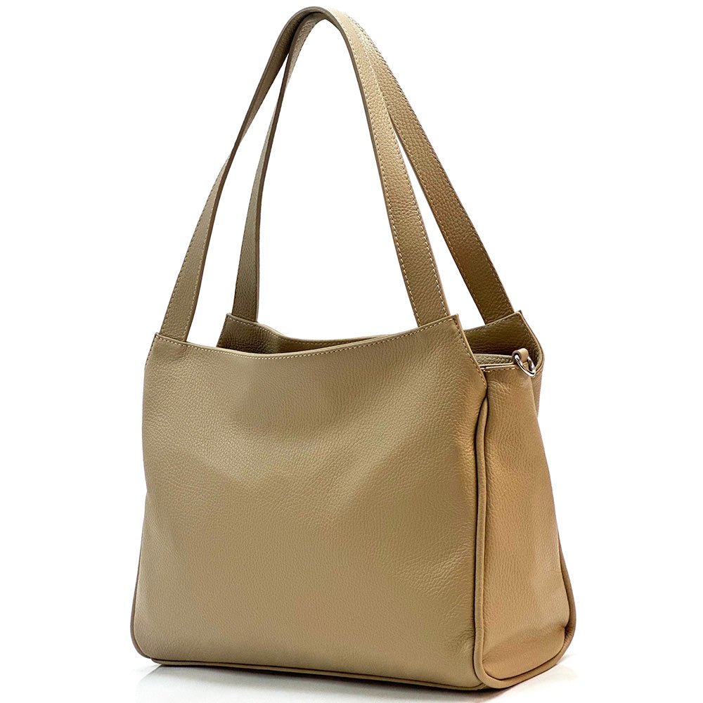 Livia Leather Bag – Minimalist Italian Elegance - Leather Italiano