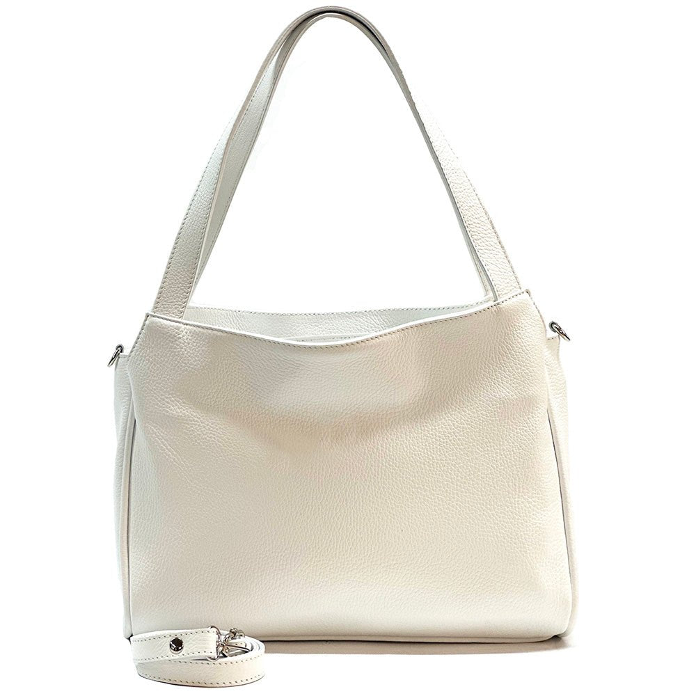 Livia Leather Bag – Minimalist Italian Elegance - Leather Italiano