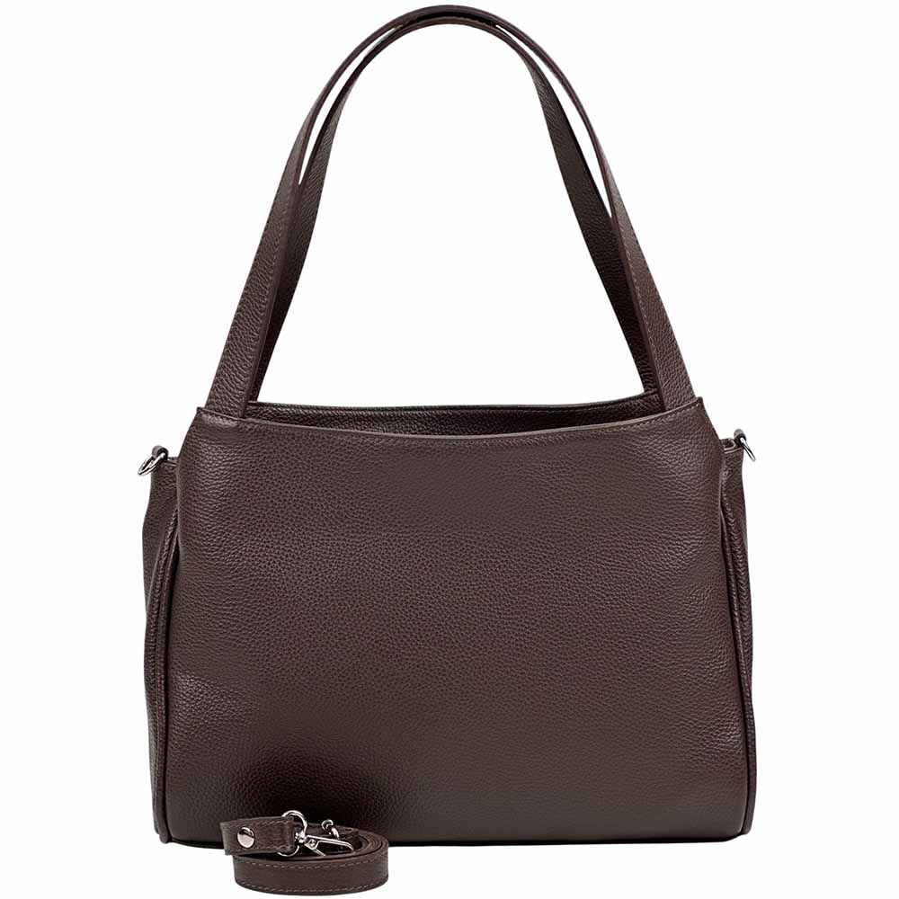 Livia Leather Bag – Minimalist Italian Elegance - Leather Italiano