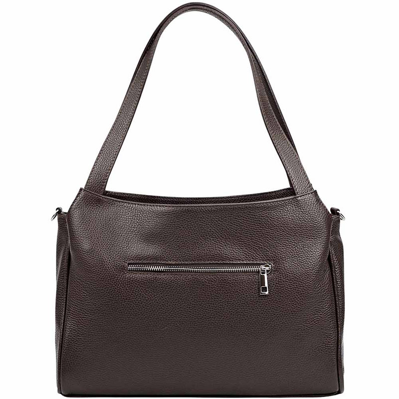 Livia Leather Bag – Minimalist Italian Elegance - Leather Italiano