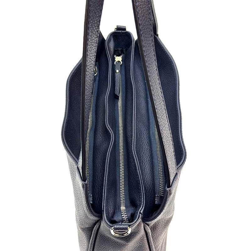 Livia Leather Bag – Minimalist Italian Elegance - Leather Italiano