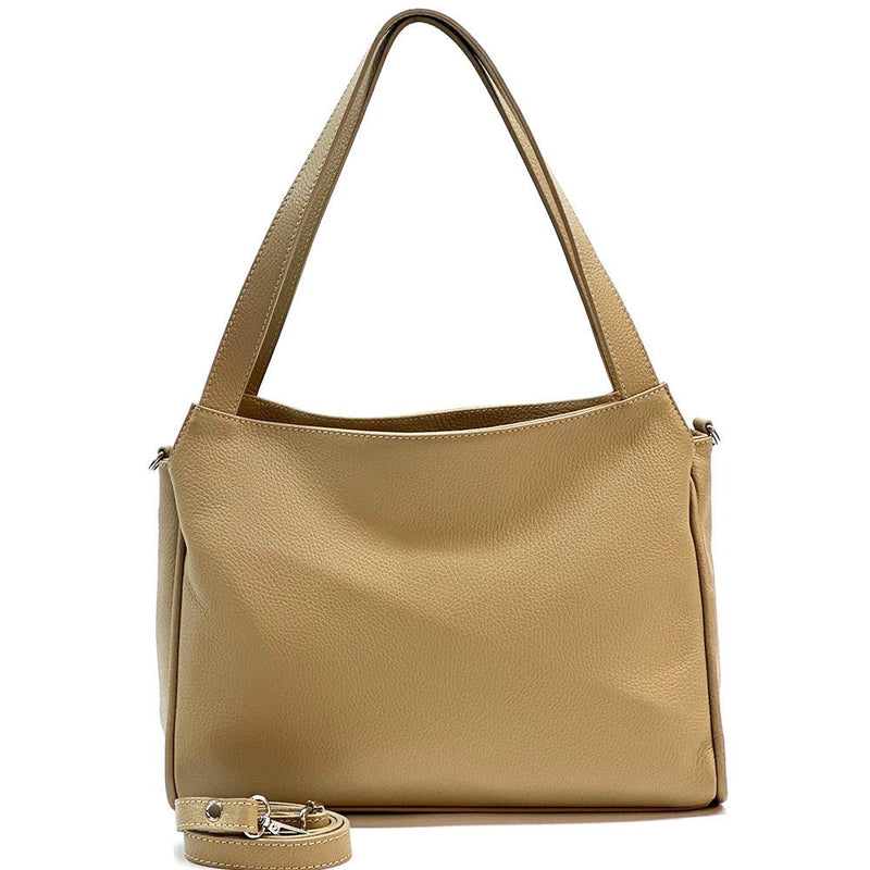 Livia Leather Bag – Minimalist Italian Elegance - Leather Italiano
