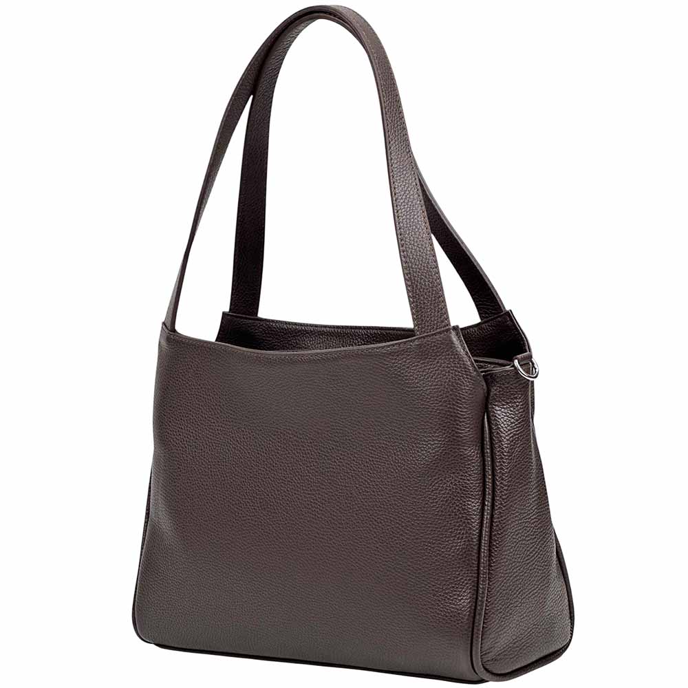 Livia Leather Bag – Minimalist Italian Elegance - Leather Italiano