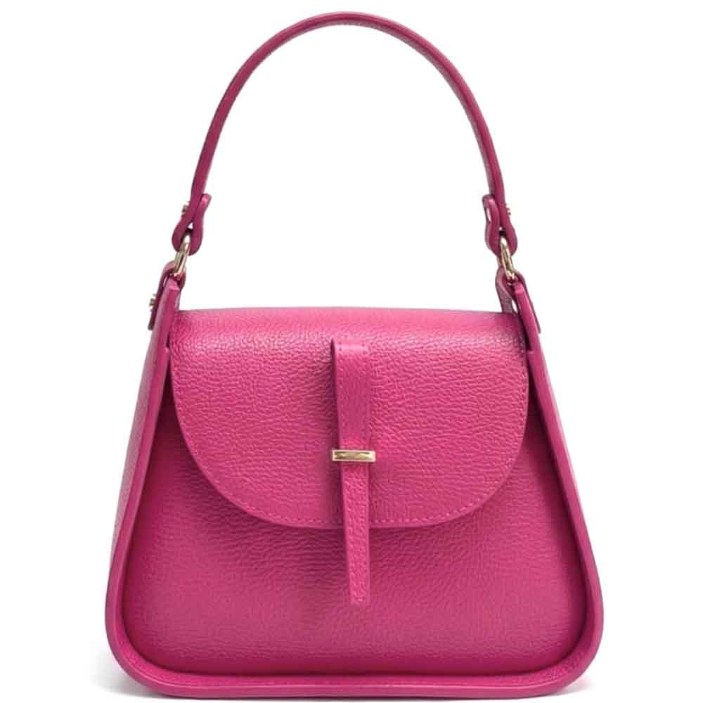 Lorenza Italian Cow Leather Shoulder Bag - Leather Italiano