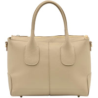 Loriena Italian Cow Leather Everyday Tote Bag - Leather Italiano