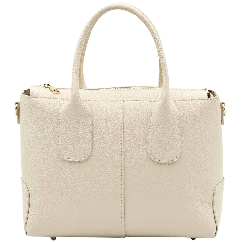 Loriena Italian Cow Leather Everyday Tote Bag - Leather Italiano