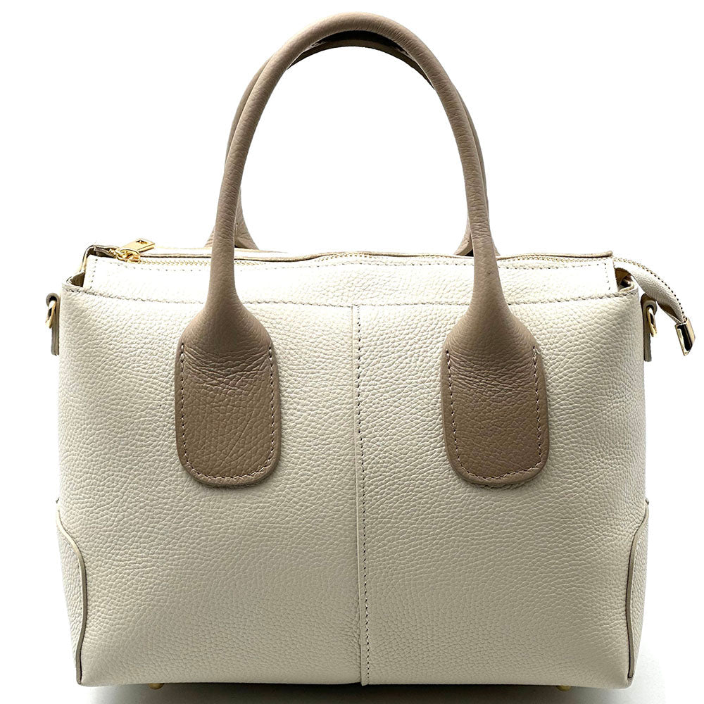 Loriena Italian Cow Leather Everyday Tote Bag - Leather Italiano