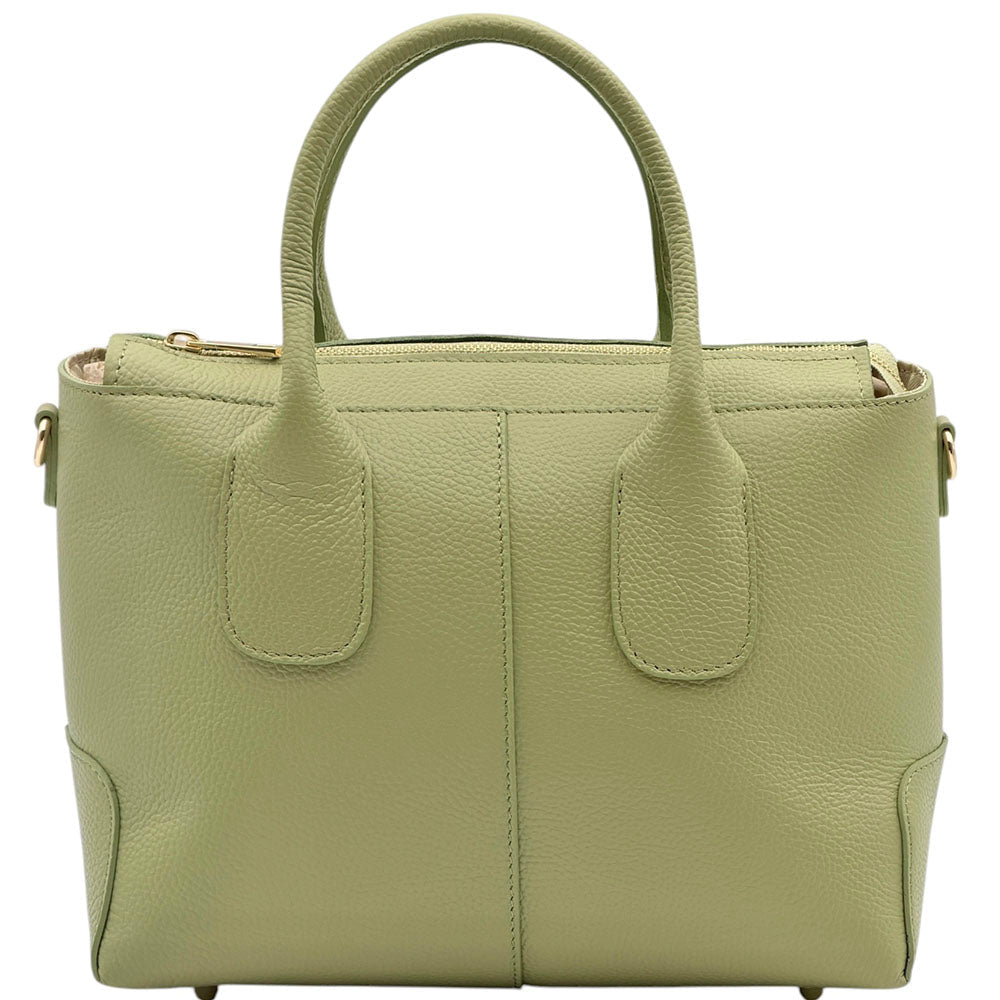 Loriena Italian Cow Leather Everyday Tote Bag - Leather Italiano