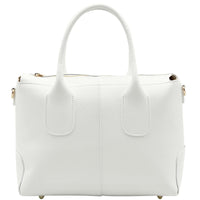 Loriena Italian Cow Leather Everyday Tote Bag - Leather Italiano