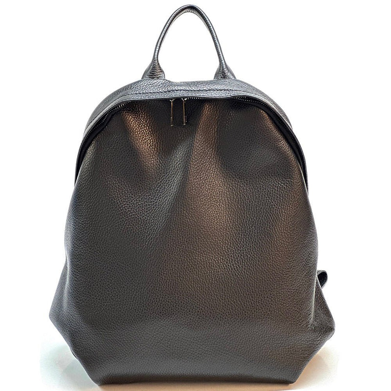 Luce Unisex Leather Backpack - Leather Italiano
