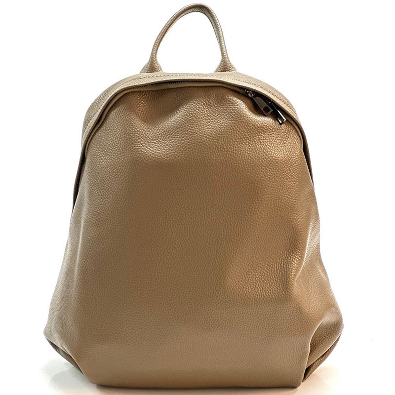 Luce Unisex Leather Backpack - Leather Italiano