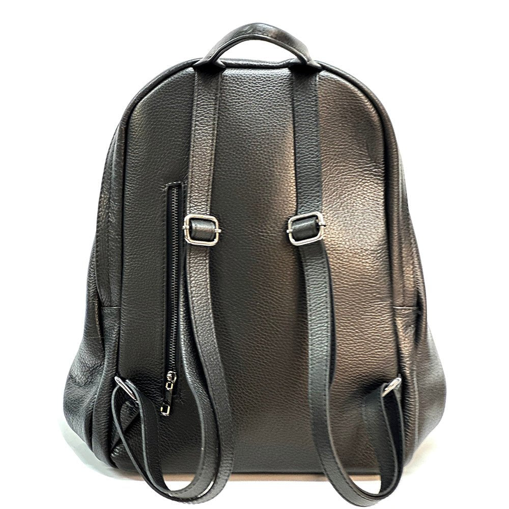 Luce Unisex Leather Backpack - Leather Italiano