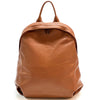 Luce Unisex Leather Backpack - Leather Italiano