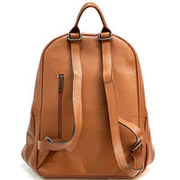 Luce Unisex Leather Backpack - Leather Italiano