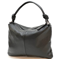 Lunaria Italian Leather Shoulder Bag - Leather Italiano