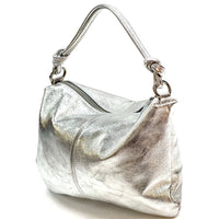 Lunaria Italian Leather Shoulder Bag - Leather Italiano