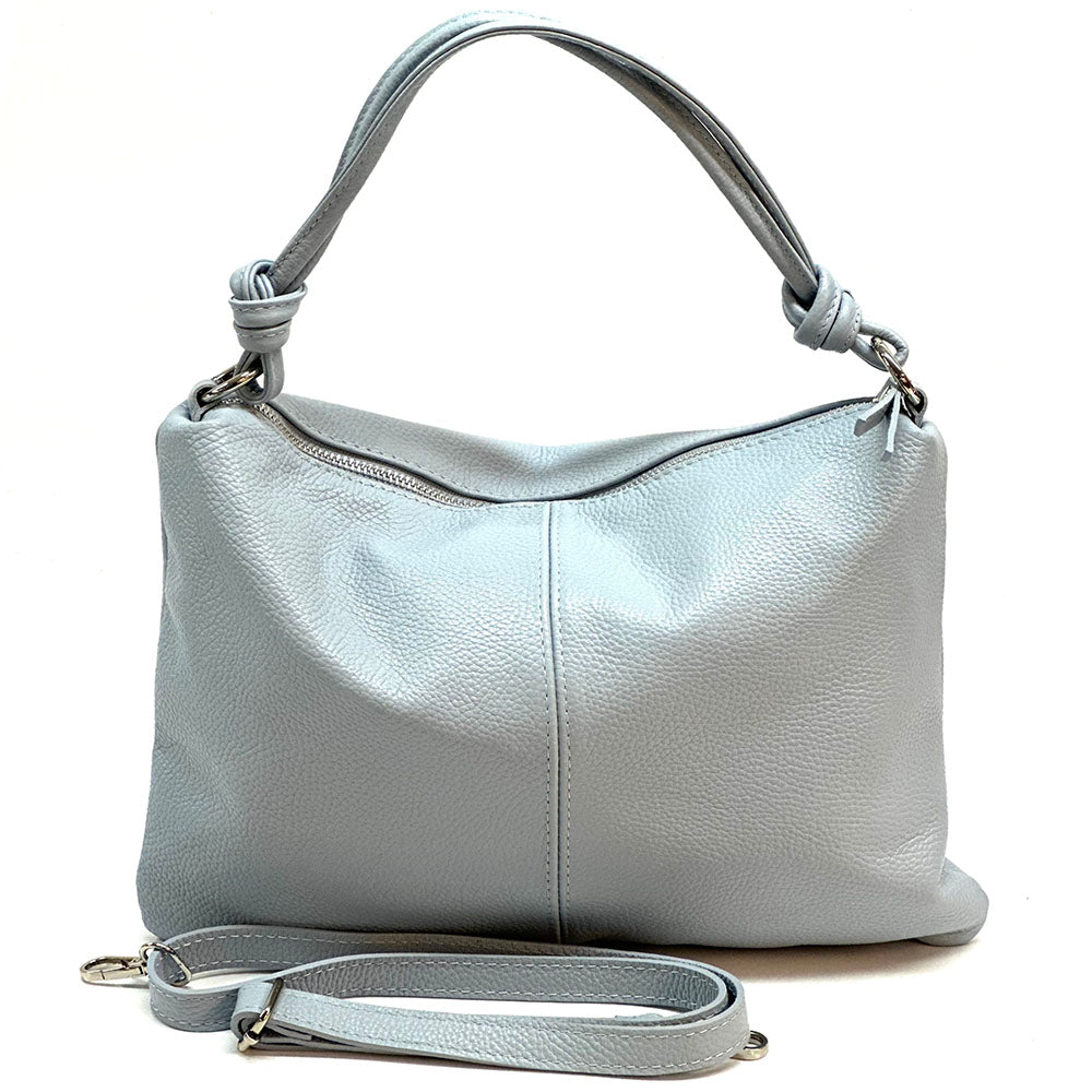 Lunaria Italian Leather Shoulder Bag - Leather Italiano