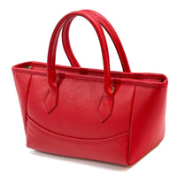 Lunetta Italian Handmade Leather Tote Bag - Leather Italiano