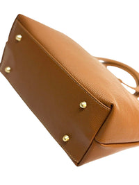 Marcella Italian Leather Top Handle Bag - Leather Italiano