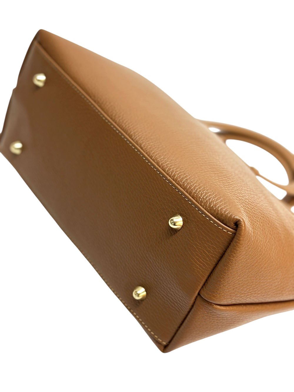 Marcella Italian Leather Top Handle Bag - Leather Italiano