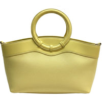 Marcella Italian Leather Top Handle Bag - Leather Italiano