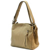 Mélie Italian Calfskin Leather Bag – Elegant Hobo with Dual Compartments - Leather Italiano