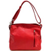 Mélie Italian Calfskin Leather Bag – Elegant Hobo with Dual Compartments - Leather Italiano