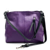 Mélie Italian Calfskin Leather Bag – Elegant Hobo with Dual Compartments - Leather Italiano