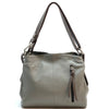 Mélie Italian Calfskin Leather Bag – Elegant Hobo with Dual Compartments - Leather Italiano