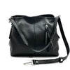 Mélie Italian Calfskin Leather Bag – Elegant Hobo with Dual Compartments - Leather Italiano