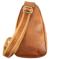 Men's Italian Calfskin Leather Waist Bag - Leather Italiano