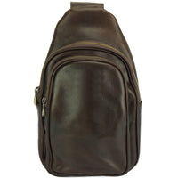 Men's Italian Calfskin Leather Waist Bag - Leather Italiano
