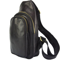 Men's Italian Calfskin Leather Waist Bag - Leather Italiano