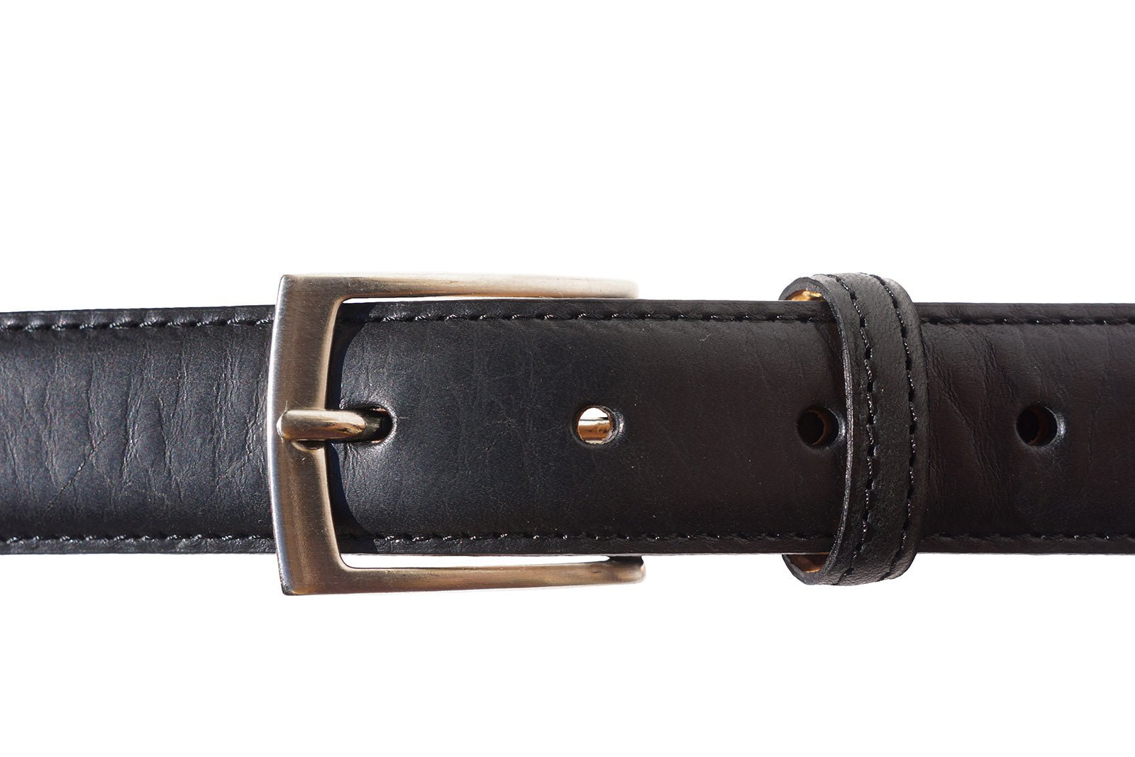 Men's Slim Italian Leather Belt - Leather Italiano